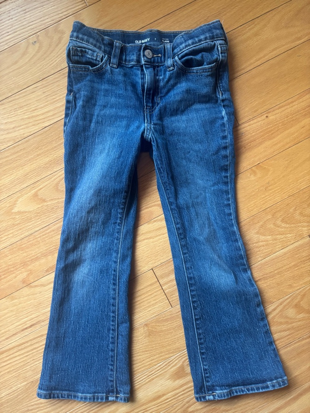 Old Navy Blue Flare Jeans for Girls